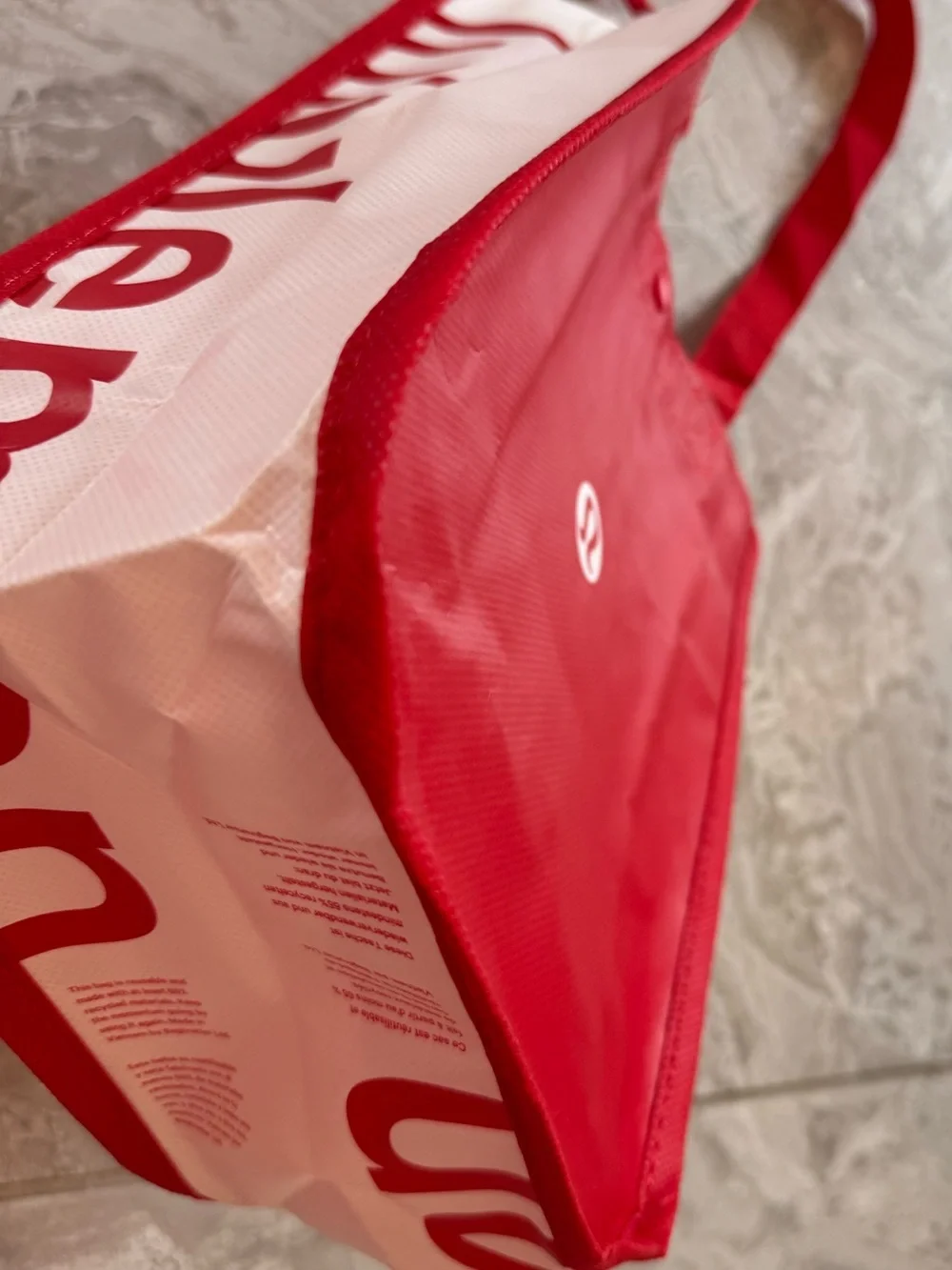 NWT lululemon Red Everyday Tote Bag, Small